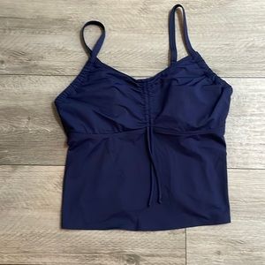 Lands' End, Swimsuit Tankini, navy, 16W, petite‎